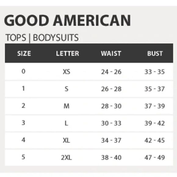 GOOD American RIBBED SCOOP-NECK Snap Bottom BODYSUIT Body Shirt Lg Ivory NWT - Picture 5 of 8